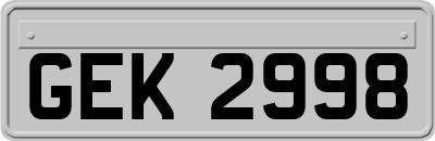 GEK2998