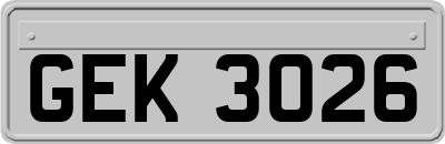 GEK3026