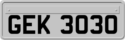 GEK3030