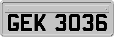 GEK3036