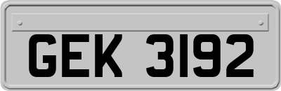 GEK3192