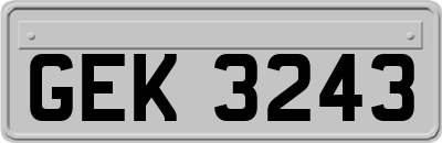 GEK3243