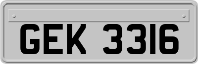GEK3316