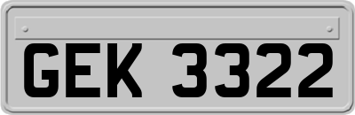GEK3322