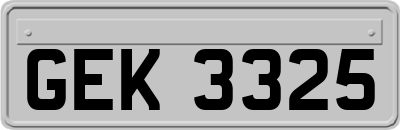 GEK3325