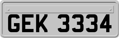 GEK3334