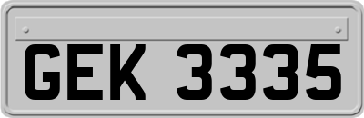 GEK3335