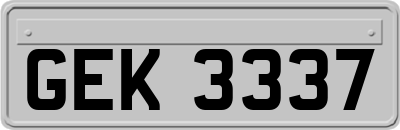 GEK3337