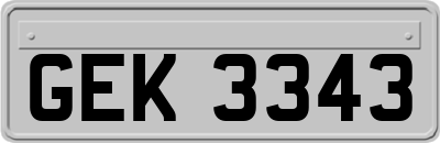 GEK3343