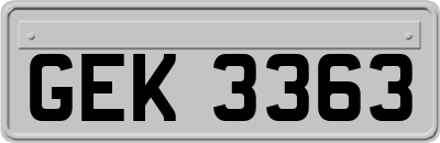 GEK3363