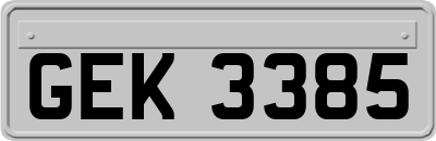 GEK3385