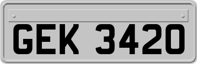 GEK3420