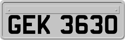 GEK3630
