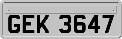 GEK3647