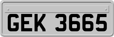GEK3665
