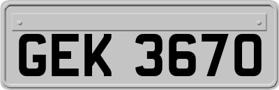 GEK3670