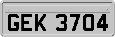 GEK3704