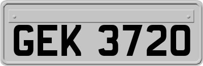 GEK3720