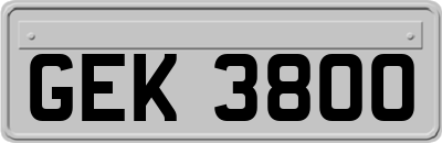 GEK3800