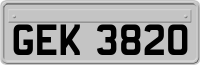 GEK3820