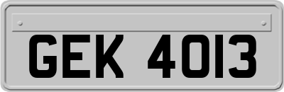 GEK4013