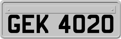 GEK4020