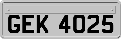 GEK4025