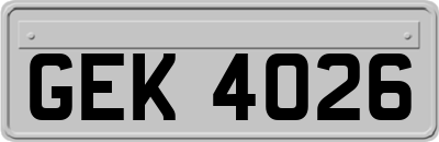 GEK4026