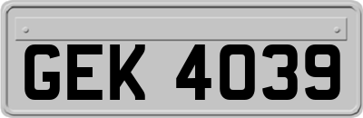 GEK4039