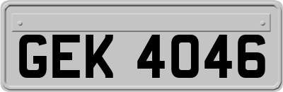 GEK4046
