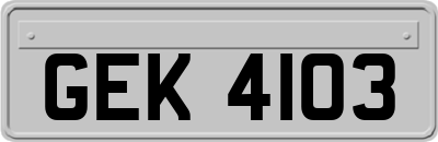 GEK4103
