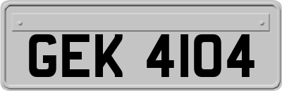 GEK4104