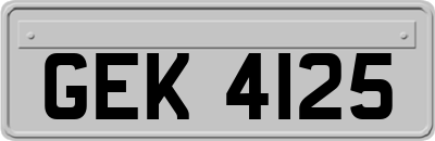 GEK4125