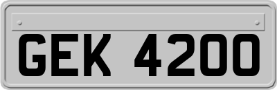 GEK4200