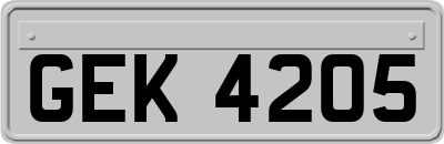 GEK4205