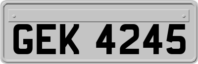 GEK4245