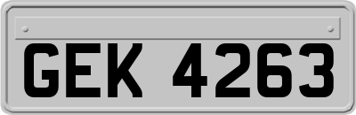 GEK4263
