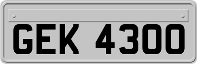 GEK4300