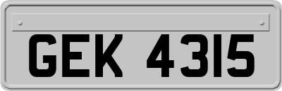 GEK4315