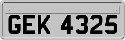 GEK4325