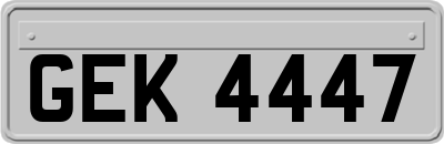 GEK4447