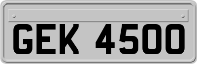 GEK4500