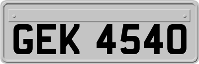 GEK4540