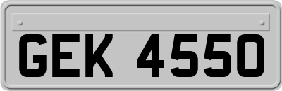 GEK4550