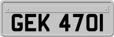 GEK4701