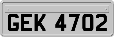 GEK4702