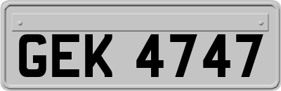GEK4747