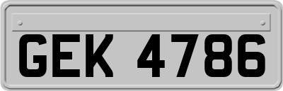 GEK4786