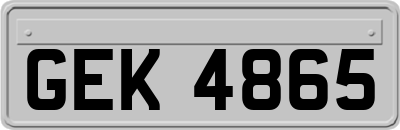 GEK4865