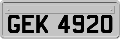 GEK4920